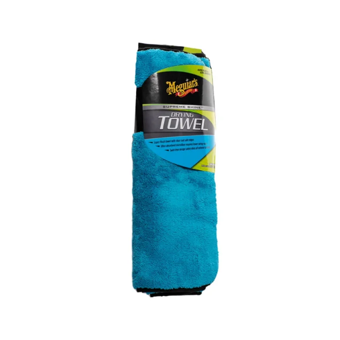Laveta uscare, Meguiar's Supreme Drying Towel, albastru, 39 x 55 cm [1]