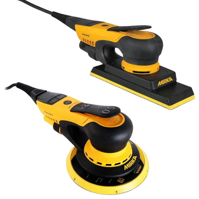 Pachet slefuit electric, rindea Mirka® Deos II 383 EU cu valiza + orbitala Deros II 625 / 650, stoc limitat [1]