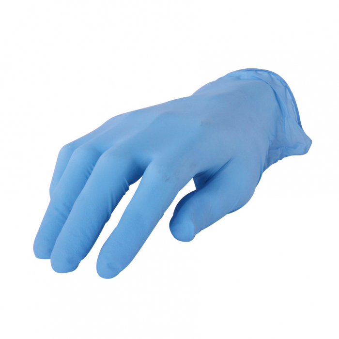 Manusi nitril, 4CR 6760, foarte rezistente, culoare albastru, cutie 100 buc [1]