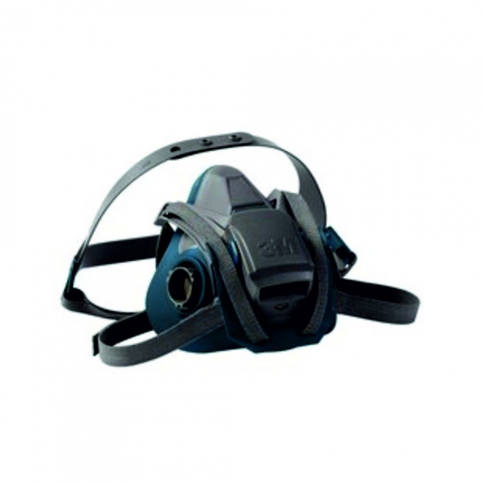 Masca protectie profesionala 3M™ 6502QL Marime M cu clapeta, de protectie respiratorie, fara filtre (se comanda separat) [4]