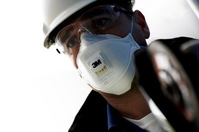 Masca protectie respiratorie 3M Aura™ 9332+, protectie ridicata FFP3, supapa 3M™ Cool Flow™ [7]