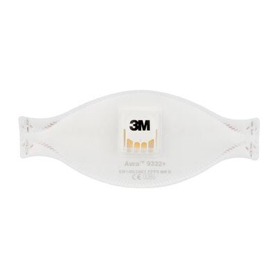 Masca protectie respiratorie 3M Aura™ 9332+, protectie ridicata FFP3, supapa 3M™ Cool Flow™ [6]