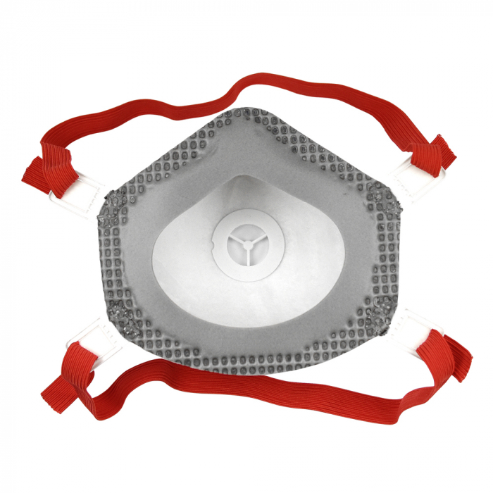 Masca protectie respiratorie, WURTH 899 114 10, protectie ridicata FFP3,  filtru cu carbon si supapa, tip cupa [2]