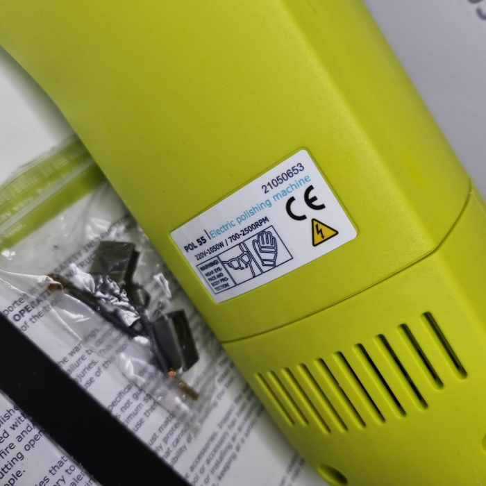 Masina de polisat electrica, Finixa POL 55, 230V Ø 125 mm, rotativa M14 [2]