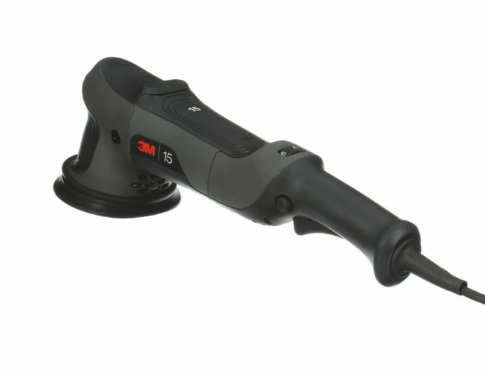 Masina de polisat electrica, 3M™ 34102E, orbitare 15 mm, turaţie reglabila 3000- 5200 rpm, diametru Ø 125 mm [2]