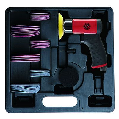Masina slefuit pneumatica, Chicago Pneumatic CP7200S, orbitare 2.5 mm si Ø 50 & 75 mm [2]
