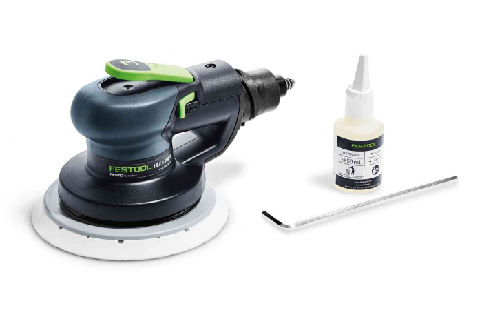 Masina slefuit pneumatica, Festool LEX 3 202795, cu excentric, orbitare 5 mm si Ø 150 mm [3]