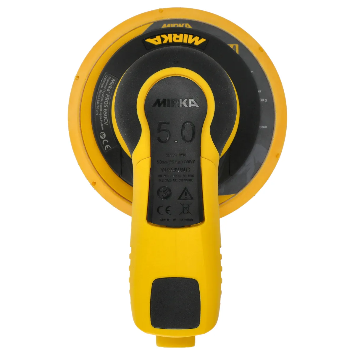 Masina slefuit pneumatica, Mirka® PROS 625CV Ø / PROS 650CV Ø 150 mm, orbitare la alegere 2.5 mm / 5.00 mm si Ø 150 mm [2]