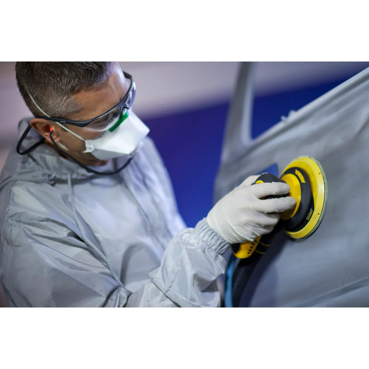 Masina slefuit pneumatica, Mirka® PROS 625CV Ø / PROS 650CV Ø 150 mm, orbitare la alegere 2.5 mm / 5.00 mm si Ø 150 mm [7]