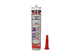 Mastic lipit parbriz, Teroson® PU 8597, adeziv negru poliuretanic pentru reparații directe de lipire a geamurilor vehiculelor. timp uscare 4 ore, cantitate 310 ml [2]