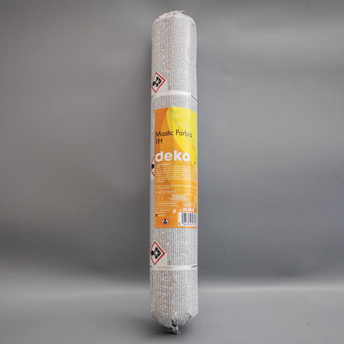 Mastic parbriz, Deka 1H, culore negru, ambalaj tip salam, gramaj 600 ml [2]