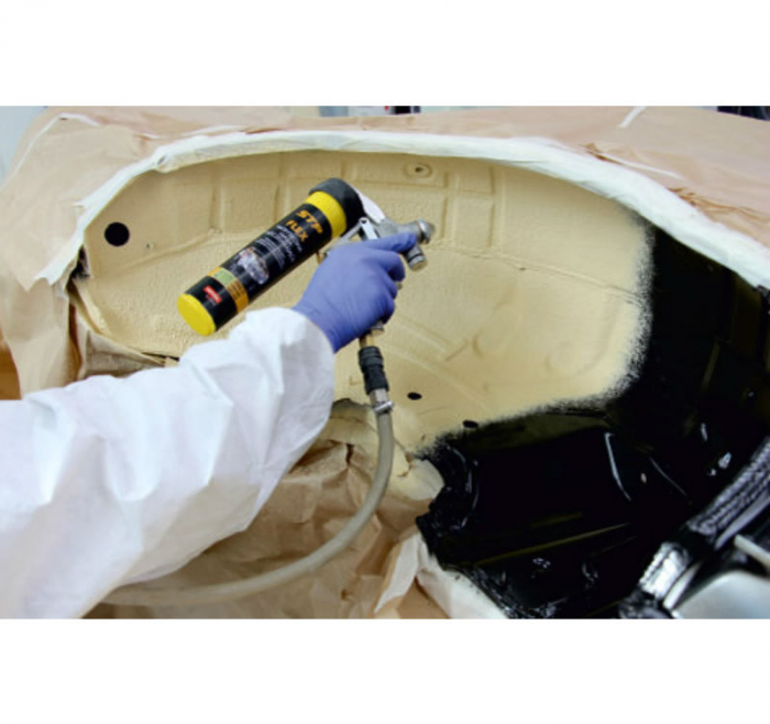 Mastic hibrid pulverizabil, Novol STP Flex, diferite culori, pentru pistol pneumatic, gramaj 290 ml [4]