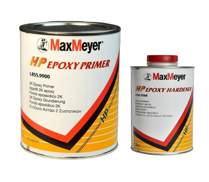 Epoxy primer, Max Meyer 9900 HP 1.855.9900, contine intaritor 1.956.9500 cantitate 1 litru + 500 ml [1]