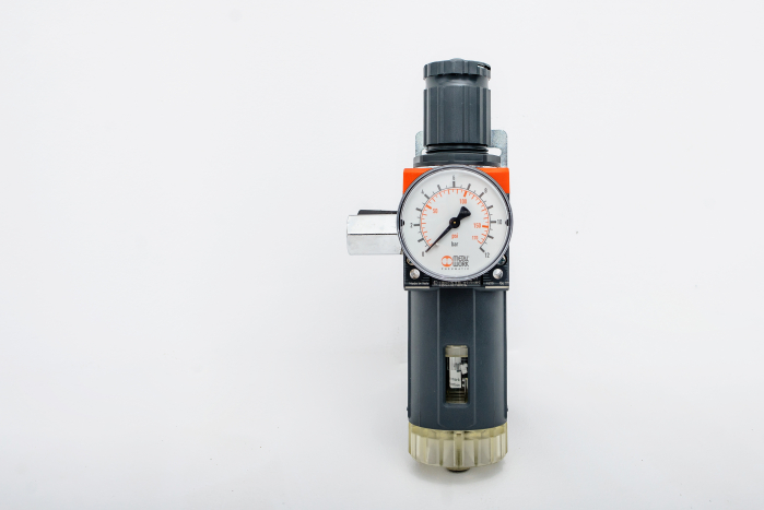 Baterie filtrare aer comprimat, MW B100, filtrare aer vopsitorie cu regulator, baterie 1 filtru, pana la 20 microni [3]