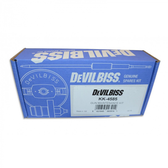 Pachet universal, DeVilbiss KK-4585, curatat si intretinere pistol de vopsit [3]