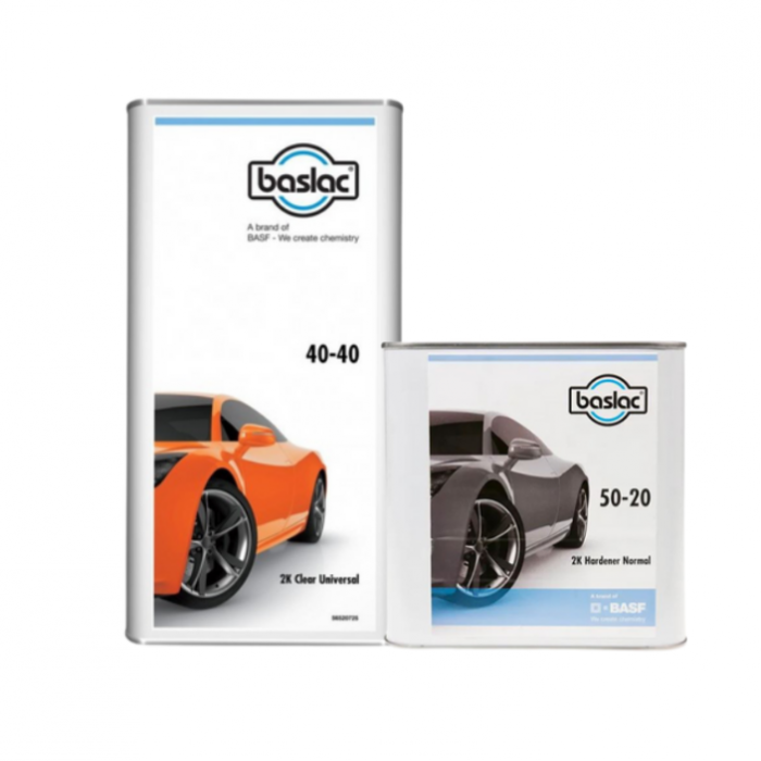 Pachet lac auto, Baslac 40-40 HS 2:1, gramaj 1 / 5 litri lac + 0.5 / 2.5 litri intaritor [1]