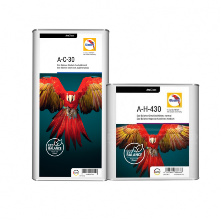 Pachet lac auto, Glasurit A-C-30, Superior Gloss 3:1, cantitate 5 litri + 2.5 litri intaritor [1]