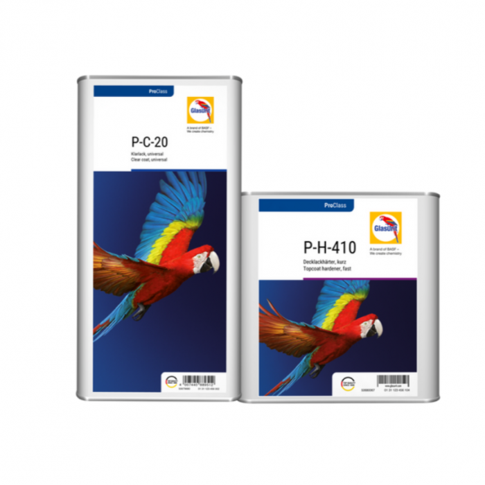 Pachet lac auto, Glasurit P-C-20, Universal 2:1, gramaj 1 litru / 5 litri + intaritor [2]