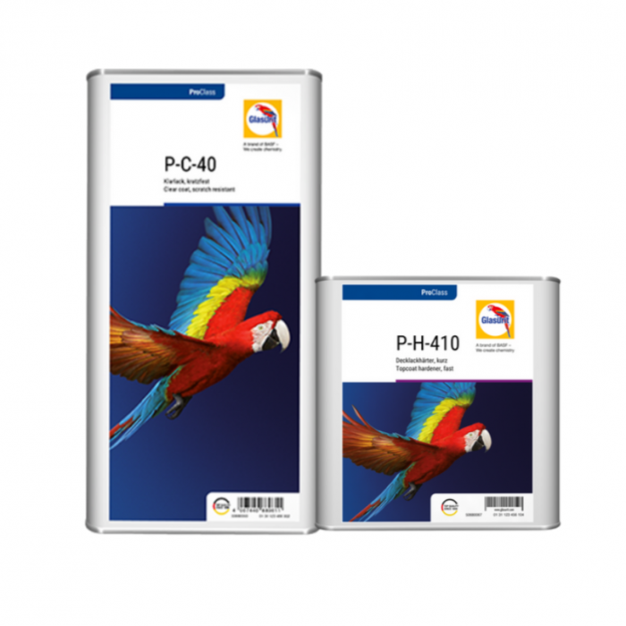 Pachet lac auto, Glasurit P-C-40, ScratchResistant 2:1, gramaj 1 litru / 5 litri + intaritor [2]