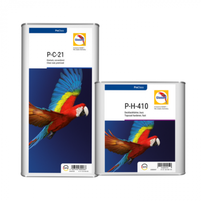 Pachet lac auto, Glasurit P-C-21, Premixed 2:1, gramaj 5 litri + 2.5 litri intaritor [1]
