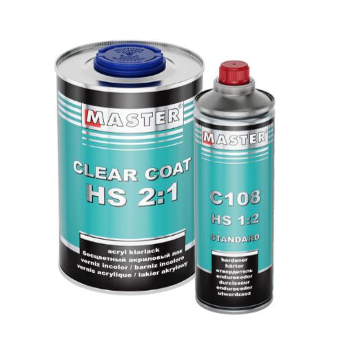 ​​​​​​​Pachet lac auto, Master NEW FORMULA HS, cantiate 1 litru sau 5 litri, contine intaritor - Copie [1]