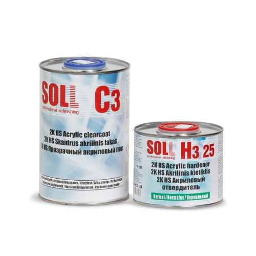 Pachet lac auto, Soll C3 HS, cantitate la alegere, contine intaritor [1]