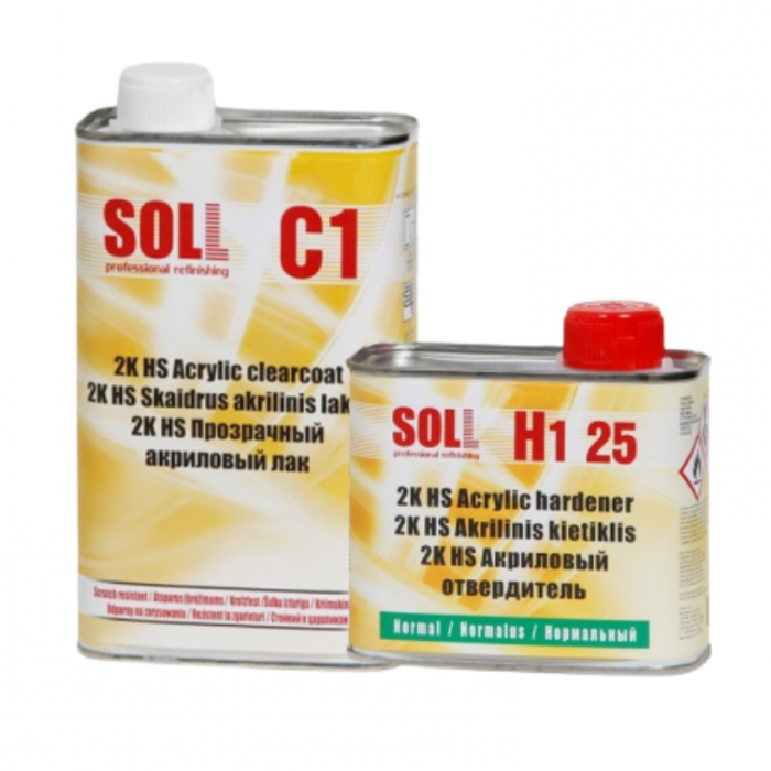 Pachet lac auto, Soll C1 HS, cantitate la alegere, contine intaritor [1]