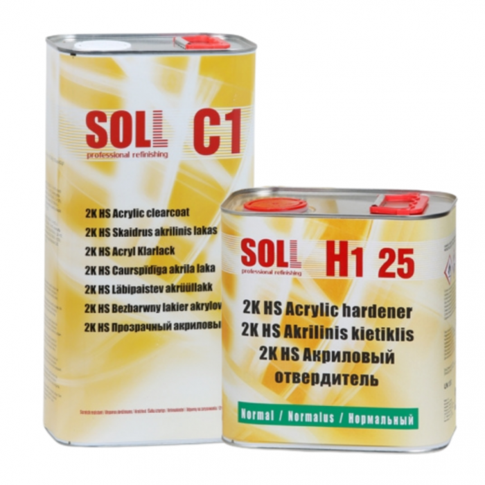 Pachet lac auto, Soll C1 HS, cantitate la alegere, contine intaritor [2]