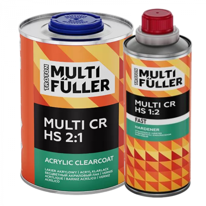 Pachet lac auto, Troton Multi Fuller Multi CR HS 2:1, gramaj 1 / 5 litri lac + 0.5 / 2.5 litri intaritor [1]