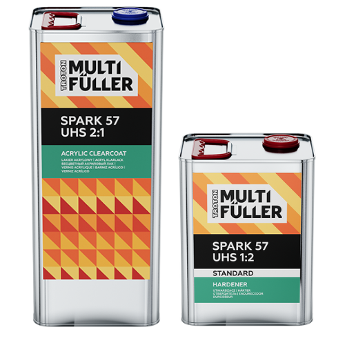 Pachet lac auto, Troton Multi Fuller Spark 57 UHS 2:1, gramaj 1 / 5 litri lac + 0.5 / 2.5 litri intaritor [2]