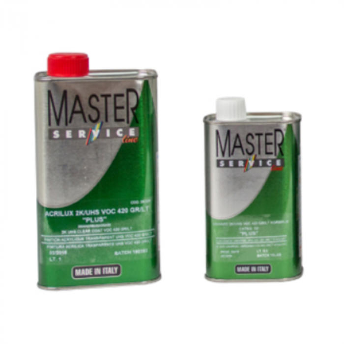 Pachet lac auto UHS 2:1, Master Service 420, cantitate 1 / 5 litri lac + 0.5 / 2.5 litri intaritor [2]
