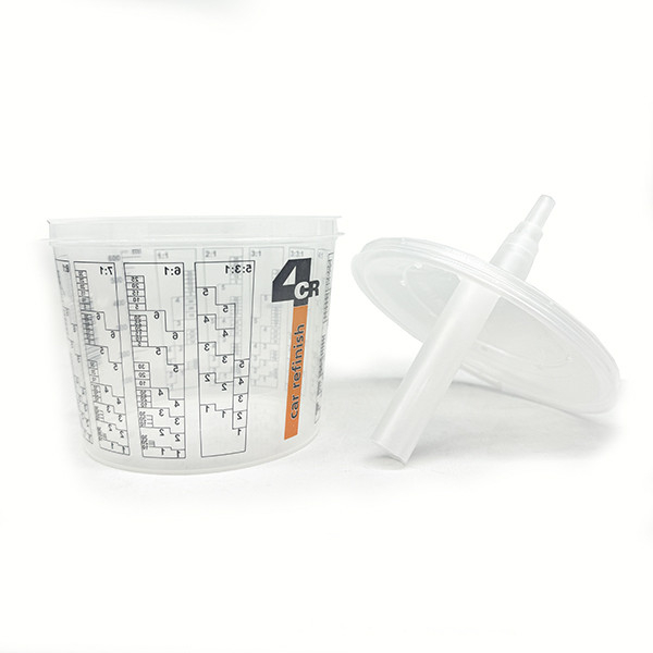 Sistem aplicat vopseaua, 4CR 7707, 750 ml, 50 pahare + 50 filtre [1]