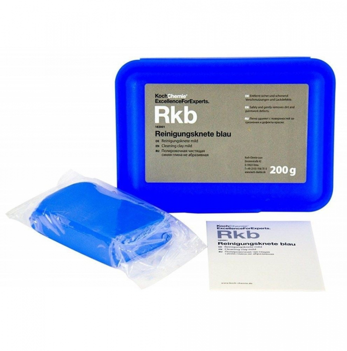Argila decontaminare, Koch Chemie 183001, culoare albastru, cantitate 260 grame [1]