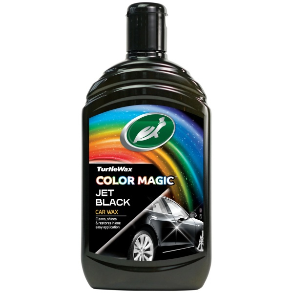 Pastă abraziva, TurtleWax Color Magic, 3 In 1 Jet Black Wax, 0.5 kg [1]
