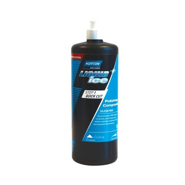 Pasta abraziva pas 1, Norton Liquid Ice - Quick Cut, gramaj 1 litru [1]