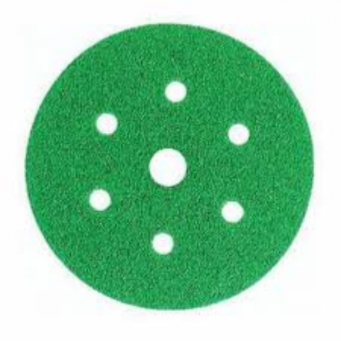 Disc abraziv velcro, 3M 245 Hookit Verde, granulatie P60, diametru 150 mm [1]
