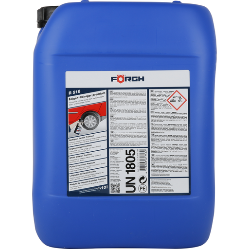 Solutie de curatat, Forch R516, premium, pentru jante, gramaj 10 litri [1]