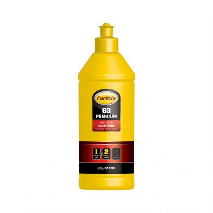 Pasta polish abraziva, Farecla G3 P506, pentru redat luciu/egalizare, gramaj 500 ml [1]