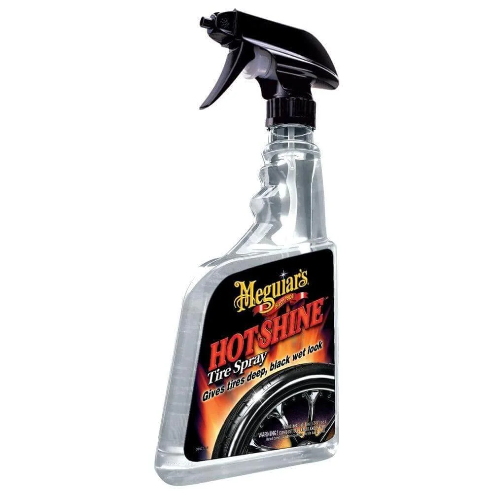 Solutie luciu, Meguiar's Hot Shine Tire Spray, pentru anvelope, gramaj 710 ml [1]
