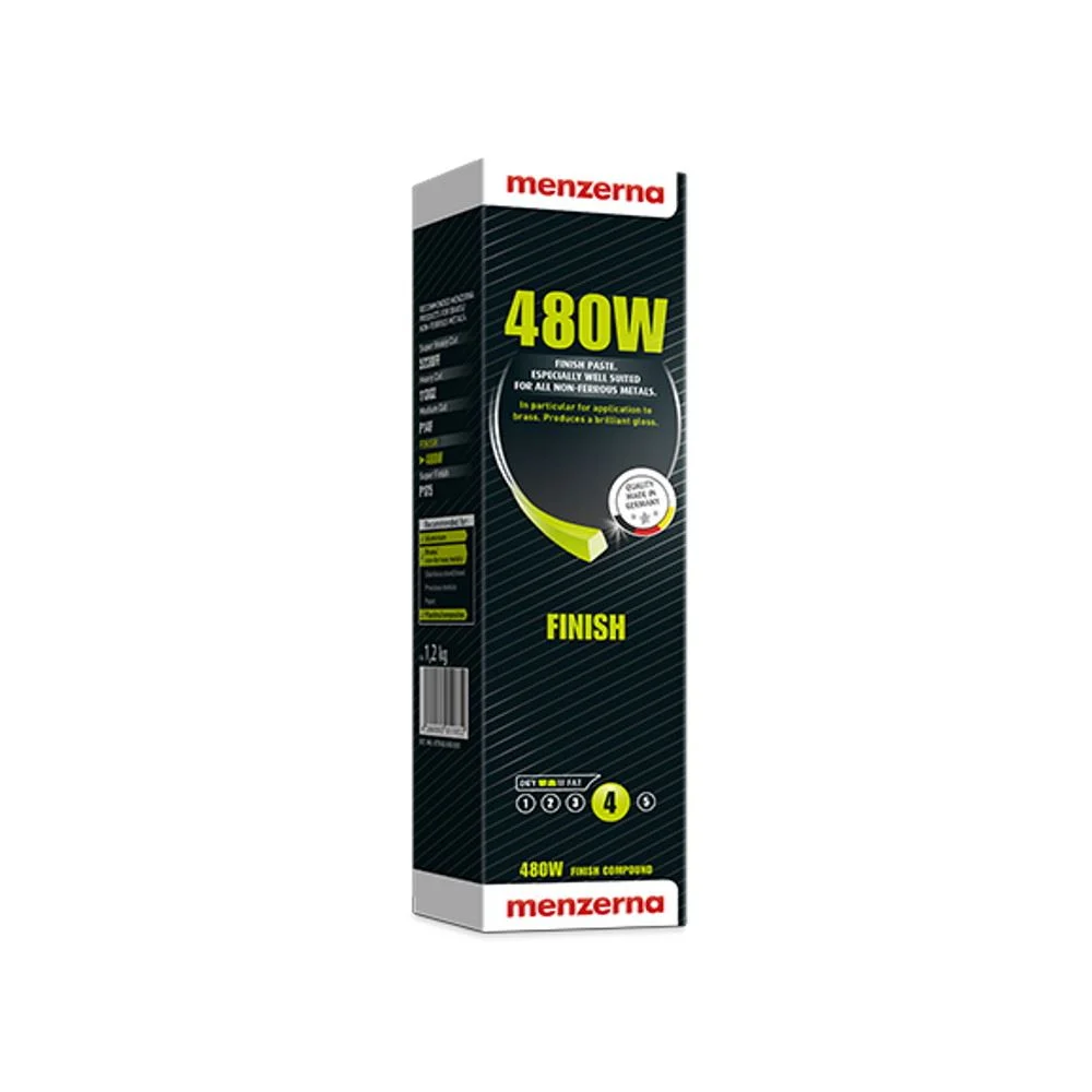 Pasta polish, Menzerna 480W, finish, polisare solida pentru metale, cantitate 1.2 kg [1]