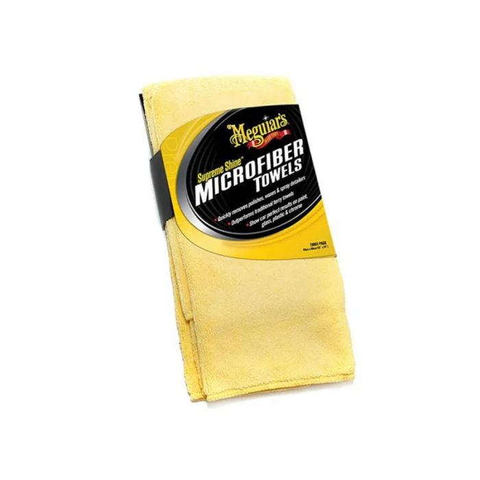 Prosop microfibra, Meguiar's Supreme Shine Microfiber Towel, pentru detailing auto interior / exterior, 40 x 60 cm [1]
