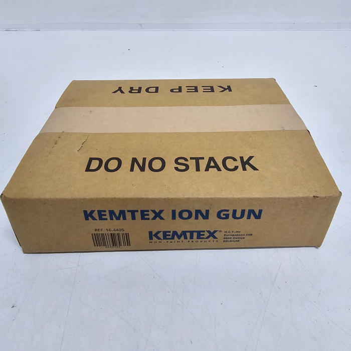 Pistol de ionizare antistatic, Kemtex ION-GUN, neutralizeaza sarcinile statice si curata suprafata cu aer comprimat ionizat [13]
