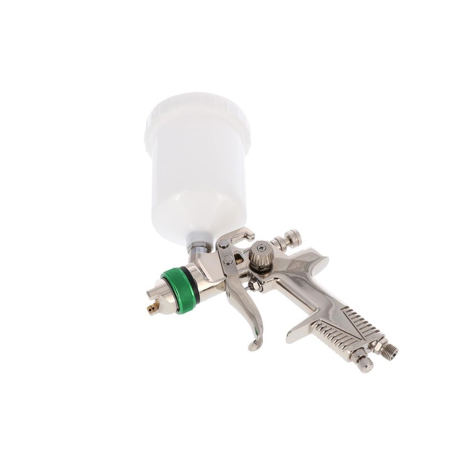 Pistol de vopsit, Airpress 45103 HP, cupa plastic 600 ml, duza la alegere, consum aer incepand cu 99 l/min [2]