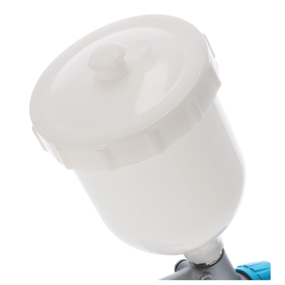 Pistol de vopsit, Airpress 45194 LVMP, cupa plastic 600 ml, duza la alegere, consum aer incepand cu 114 l/min [7]