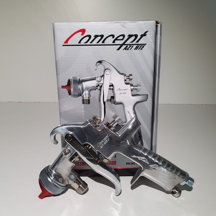 Pistol de vopsit cu prezurizare, Anest Iwata AZ1 HTE 2P, duza la alegere, consum aer 416 l/min [2]