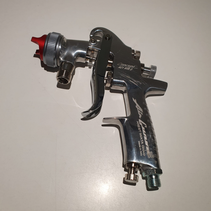 Pistol de vopsit cu prezurizare, Anest Iwata AZ1 HTE 2P, duza la alegere, consum aer 416 l/min [3]