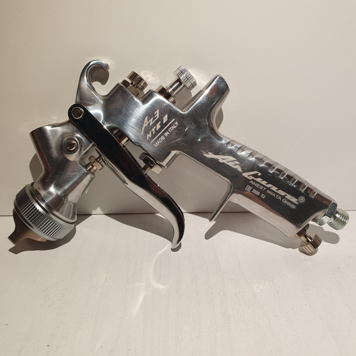 Pistol de vopsit, Anest Iwata AZ3 HTE 2 Air Gunsa, cupa plastic 600 ml, diferite duze la alegere [2]