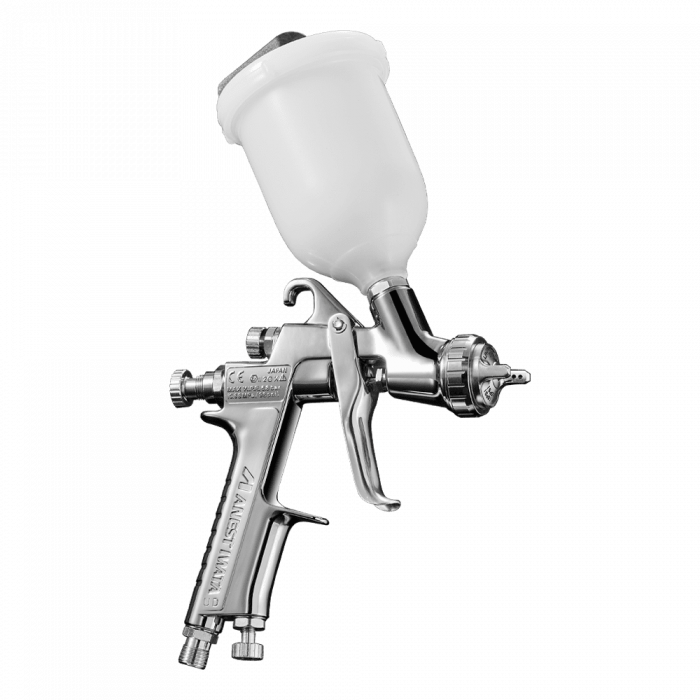 Pistol de vopsit pentru retus, Anest Iwata LPH 300 LV, cupa metal 1L, consum aer 200 - 240 l/min [2]