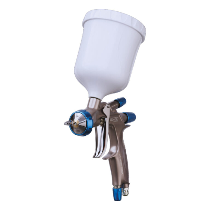 Pistol de vopsit, Anest Iwata Pininfarina WS-400 Base Seria 2.1 (reglaje albastru) - vopsea pe baza de apa, cana 600 ml [3]