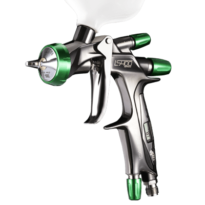 Pistol de vopsit, Anest Iwata Pininfarina LS-400 Base Seria 2 Digital, Pro Set - cutie carton, cana 600 ml [4]